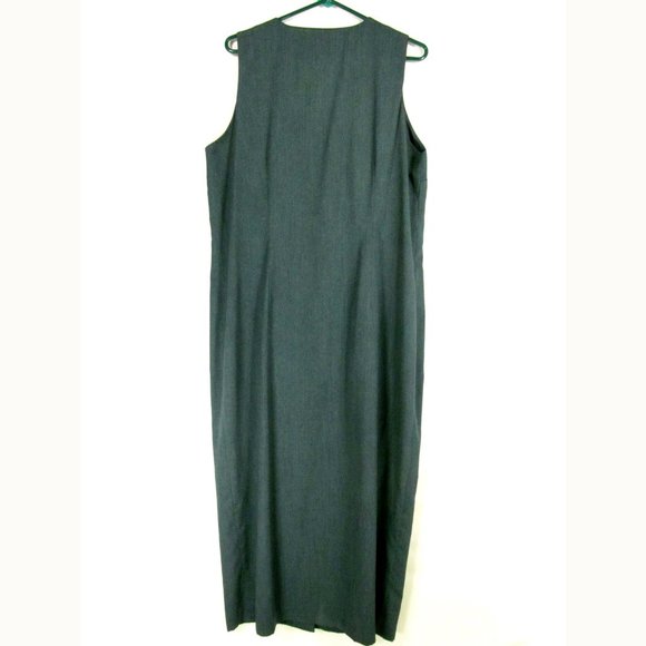 Styleworks Dress Size 18/A Green Sleeveless - Picture 4 of 4